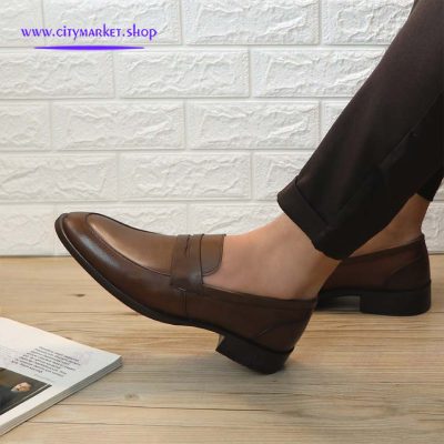 کفش مردانه مجلسی پارس مدل BR266